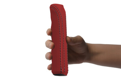 Handle E Brake Boot Cover Leather for BMW  E30 1984-1991 Red Black Stitch