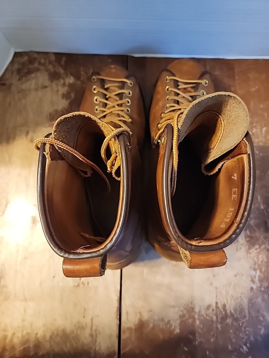 Vintage 70s DANNER Woodsman Mountain Elk Boots Vibram Soles USA