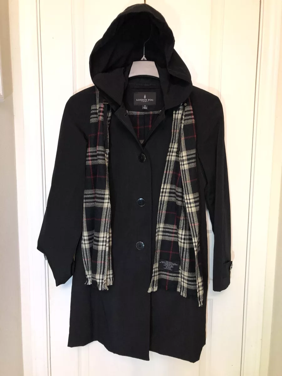 London fog hotsell black jacket