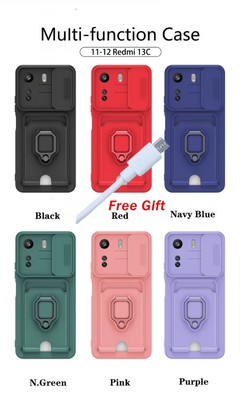 ForRedMiNote10Pro NewPhoneCaseMultifunctionalPhone ProtectiveCasewith free cable