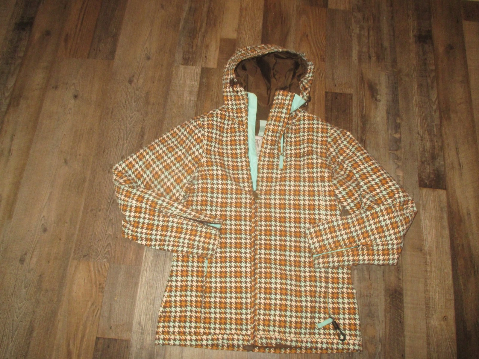burton helsinki houndstooth snowboard ski jacket