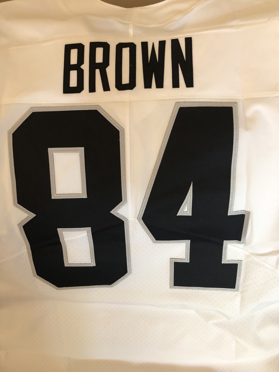 Nike Las Vegas Raiders Antonio Brown #84 Football Sewn Jersey NWT