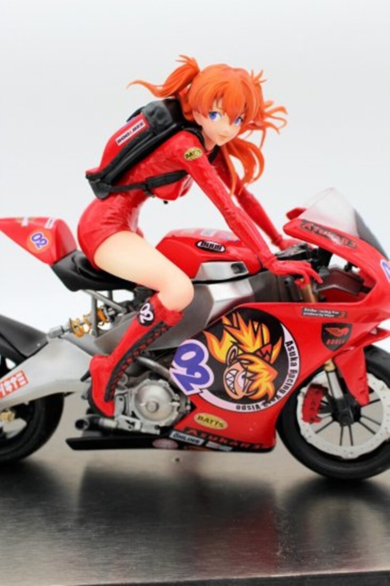 Resin Figure Kit Asuka Moto Racing Ver. Unpainted Garage Resin Kit