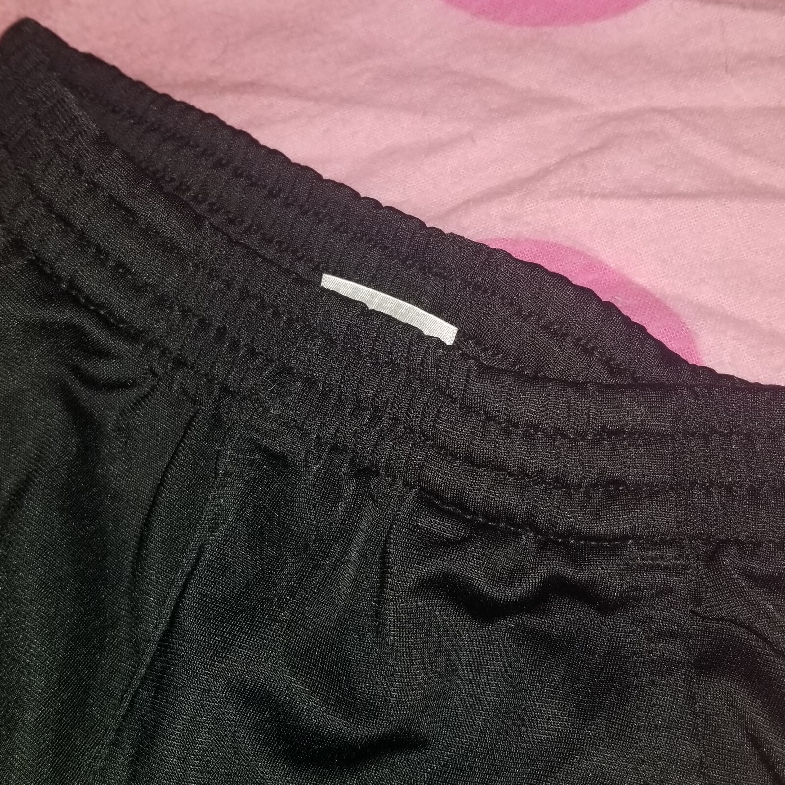 Toddler Girls 3T Black With Pink Stripes Pocket Elastic Waist Adidas