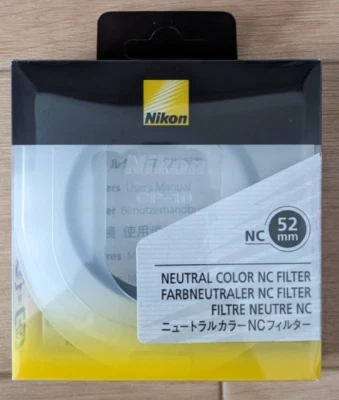 NIKON Neutral Color Filter NC 52mm / AIRMAIL with TRACKING - Image 1 of 3