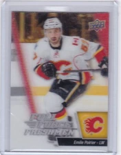 2015-16 Upper Deck Full Force 3D Freshman Emile Poirier #106 Rookie RC