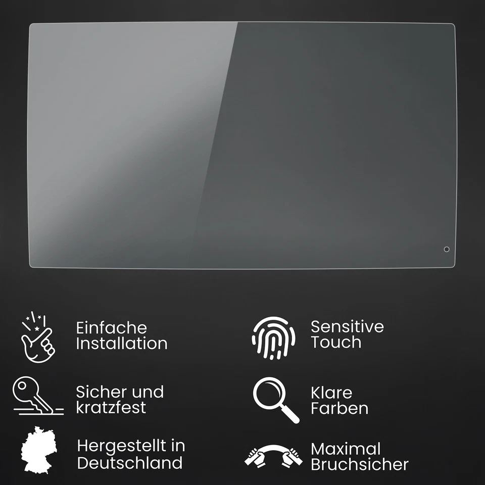 Bruni 2x Folie für Archos 101 Neon Schutzfolie Displayschutzfolie - Bild 3 von 4