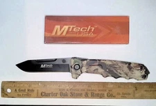 MTech MT-087C3 Single Blade Lockback Pocket Knife