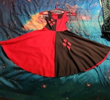 Official Harley Quinn Black Milk Limited Edition Skater Dress XXS