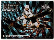 2020-21 Metal Universe Net Deposits Max Pacioretty #ND-22 Vegas Golden Knights