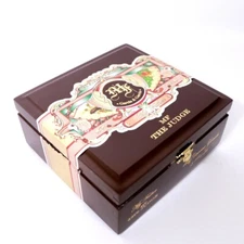 My Father Cigars Corona Gorda The Judge Empty Wood Cigar Box 7" x 6.5" x 3"