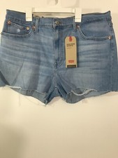Women's High-Rise Jean Shorts - Levi's Size: 18/W34