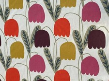HARLEQUIN SCION CURTAIN FABRIC DESIGN "Fritilla" 1 METRE EMBROIDERED DAMSON ETC
