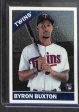 2015 Topps Heritage Chrome #724 Byron Buxton No 185 of 999