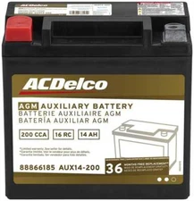 ACDelco AUX14-200 AGM Auxiliary Battery for Grand Cherokee Durango Pacifica