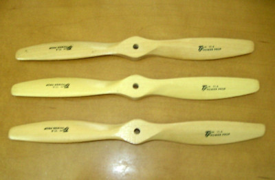 Top Flite 11-4 Power Prop Wood Propellers [Lot of 3 --- NEW]