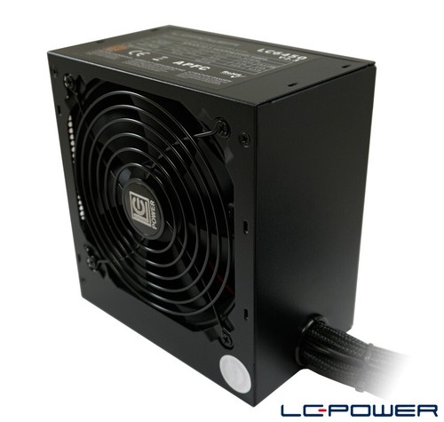 LC-Power - Netzteil LC6450 V2.3 - 450 Watt - ATX V2.3 - 2x PCIe - 80+ Bronze - Bild 5 von 9