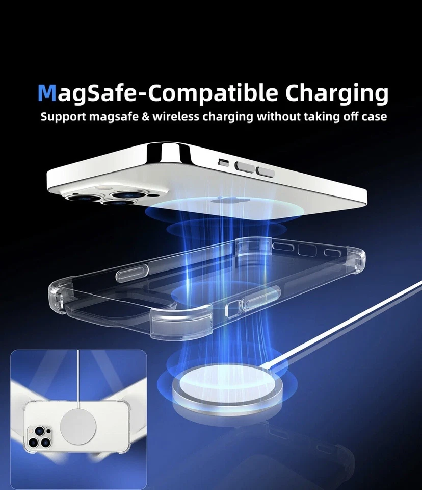 Mini funda a prueba de golpes para iPhone 14 13 12 11 X XS XR Pro Max, anti amarillamiento Foto 4 de 4