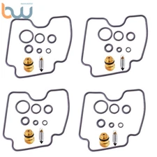 4× Carburetor Carb Rebuild Repair Kit For Yamaha FZS600 FZS 600 Fazer 1998-03 US