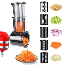 Gem&uuml;seschneider Kompatibel mit KitchenAid Standmixer &ndash; Slicer Shredder Aufsatz