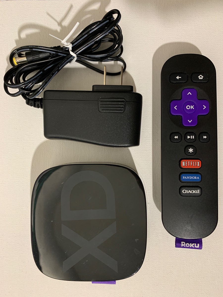 Roku 2 XD (2nd Gen) Media Streamer 3050X Remote & Power Cord