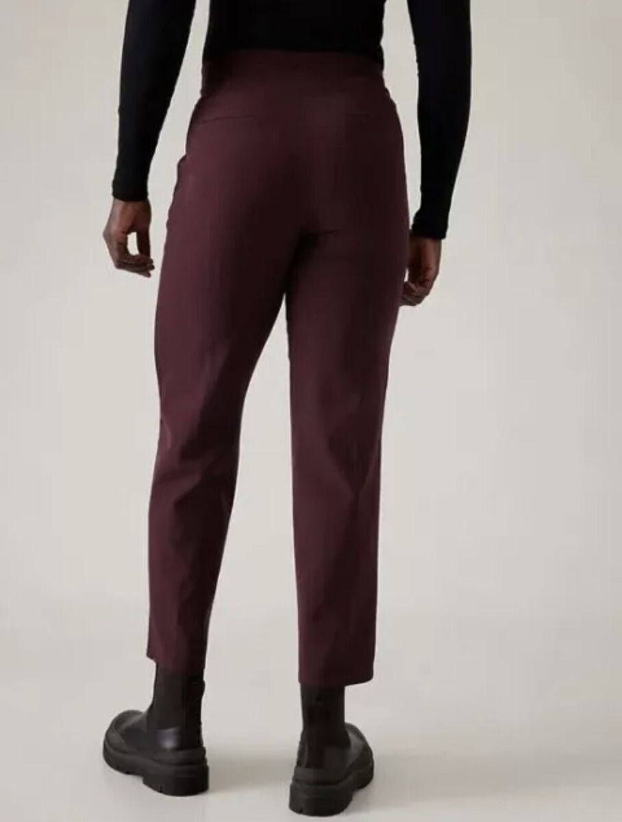 Athleta Endless Satin Side Stripe Pant Size 14 Spiced Athleta Endless Satin Side Stripe Pant Size 14 Spiced