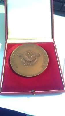 Very nice medal offered by Gea French Ambassador to New Delhi Bronze