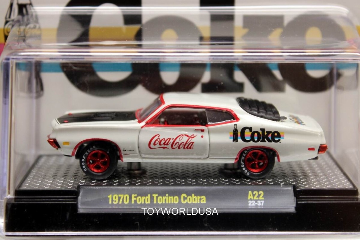 M2 Machines COCA-COLA 1970 Ford Torino Cobra A22-37 Chase | eBay