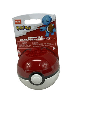 Mega Pokémon Squirtle Evergreen Starter Series Pokeball & Figurine 17pcs