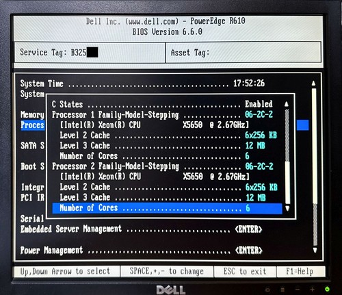 Dell PowerEdge R610 Server, 2x Xeon X5650 12-Core, 48GB, 6x 146GB SAS RAID, 12GE - Picture 3 of 22