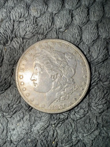 1880 Morgan Silver Dollar – Philadelphia Mint – Good Condition – 90% Silver