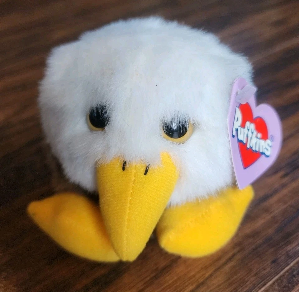 PUFFKINS by Swibco Bird Lot Set, 1997 1998, Baldwin Tux Casey, Plush Toys - Image 2 of 4