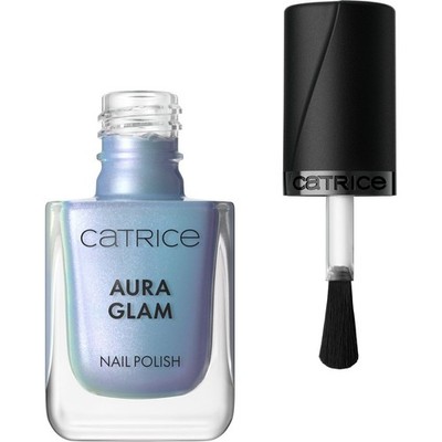 CATRICE ENAMEL AURA GLAM NAIL POLISH 40 OCEAN WHISPER GLAMOUR SHINE
