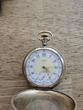 ELGIN Hunters CASE POCKET WATCH W/20 YR GF Size 16 1909 Beautiful Dial