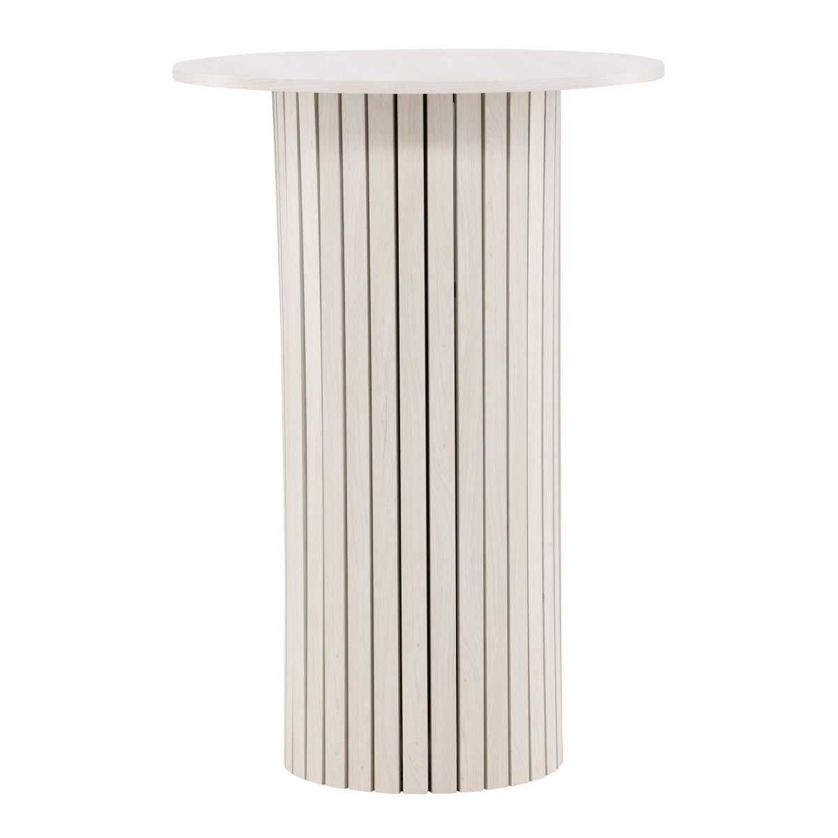 Table de Bar Haron 70cm Blanc pour un Café Convivial