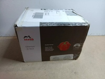 Zwilling / Staub Keramik von Staub Pfeffer Cocotte Keramik Höhe 10,7 cm x Breite...