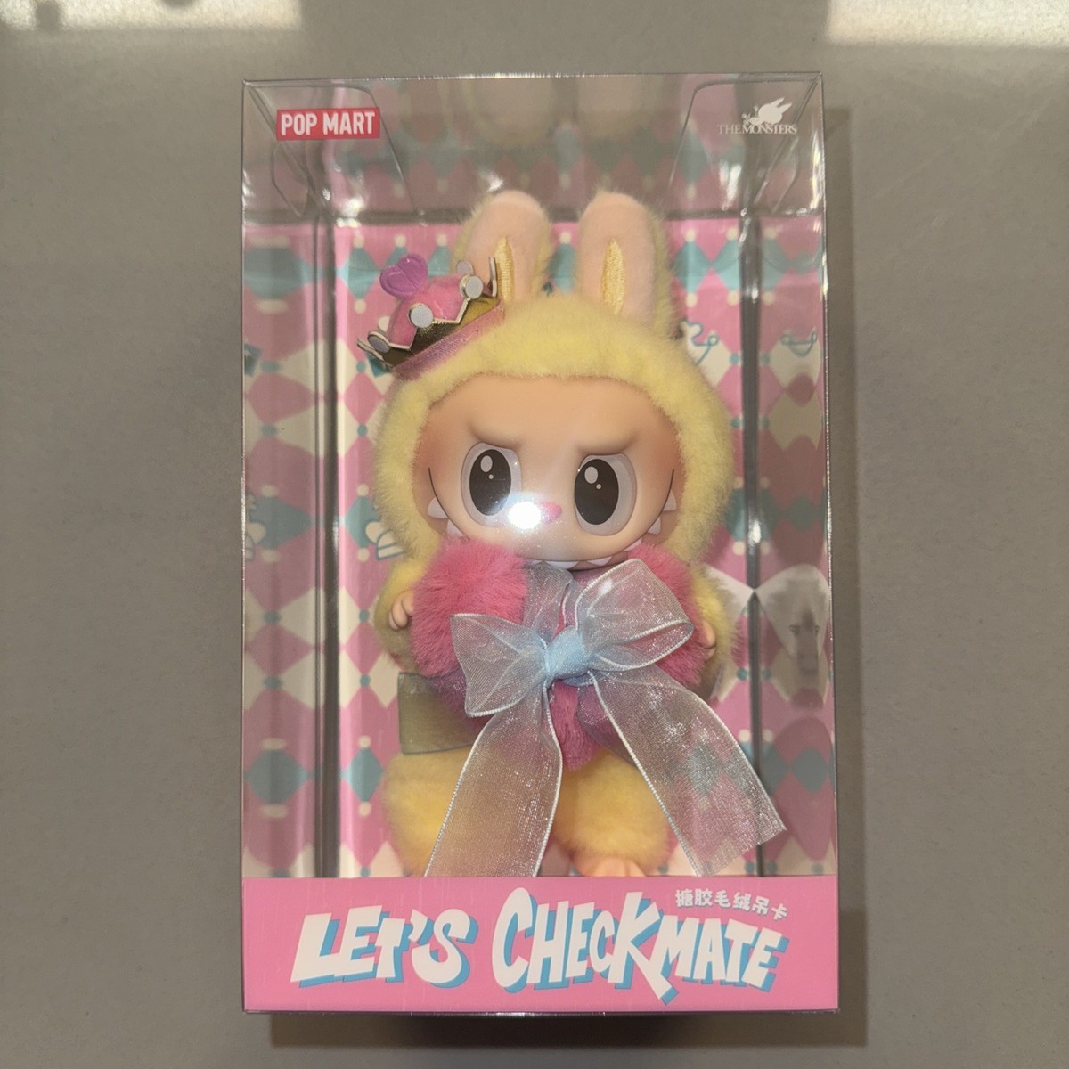 【新品未開封】The Monsters(ラブブ) LET'S CHECKMATE THE MONSTERS Let's Checkmate Series-Vinyl Plush Hanging Card