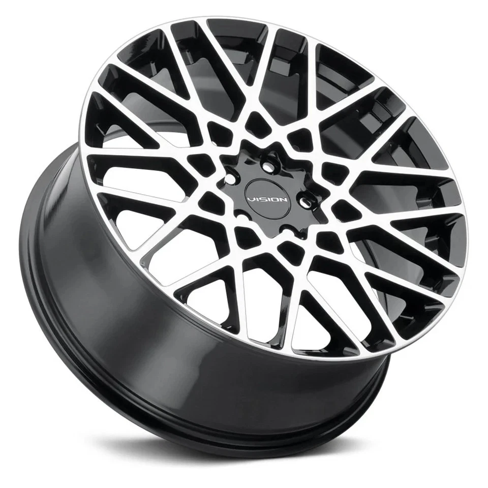 Vision 474 RECOIL Wheel 20x8.5 (35, 5x112, 73.1) Black Single Rim - Imagem 2 de 3