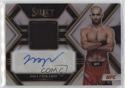2023 Panini Select UFC Memorabilia 11/99 Giga Chikadze #AM-GCD Auto 7xr