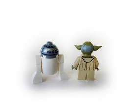 Lego Star Wars Yoda's Jedi Starfigher 75168 with alternate minifigures