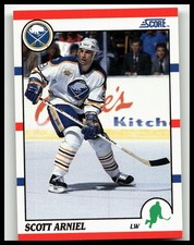 1990-91 Score American #251 Scott Arniel Buffalo Sabres