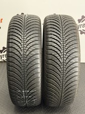 2x 205 60 R16 96V XL GOODYEAR VECTOR ALL SEASONS M+S 5-7mm TESTED FREE FITTING