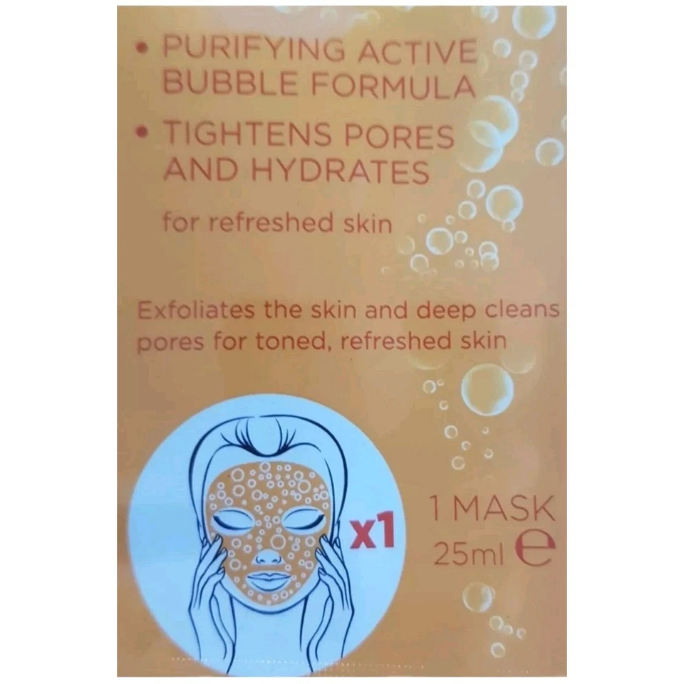 Volcanic Mud Bubble Sheet Mask, Cleansing, Exfoliating, Purifying, Hydrating - Image 2 of 3
