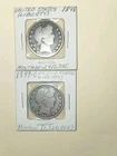 BARBER SILVER HALF DOLLAR LOT of 2 - 1898 & 1899 O