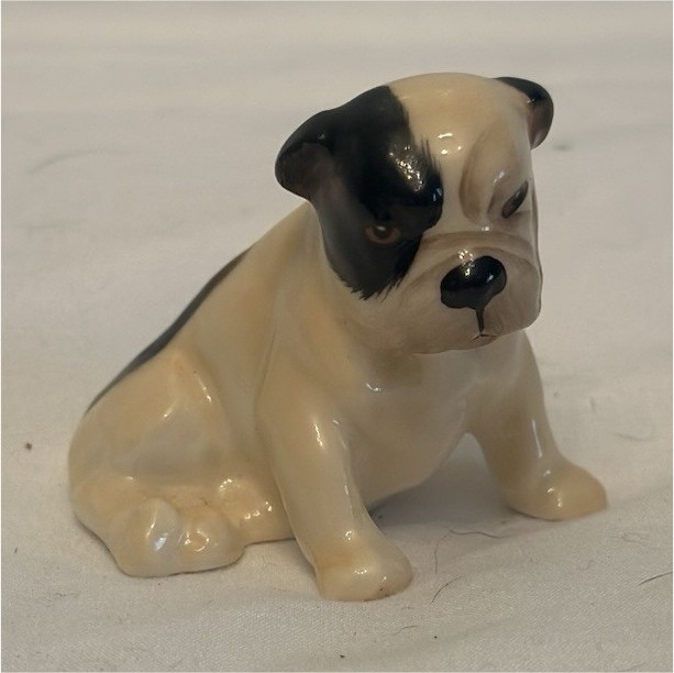Royal Doulton Porcelain Ceramic English Bulldog Figurine Collectible