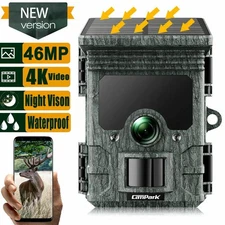 Campark 4K WiFi Trail Cam Hunting Camera 85MP Wildlife Outdoor Night Vision IP66