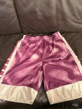 Nike Kids Elite Youth Basketball Shorts Fusion Size XL FN8326-072 New 40 MSRP