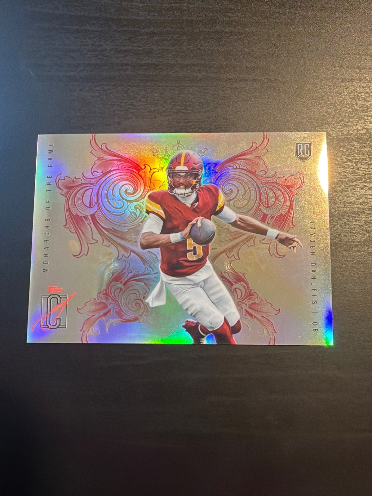 2024 Topps Signature Class Monarchs of the Game Jayden Daniels Case Hit SSP