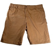 Dickies Canvas Carpenter Shorts Mens 42W Relaxed Fit Tough As Nails 100 Cotton