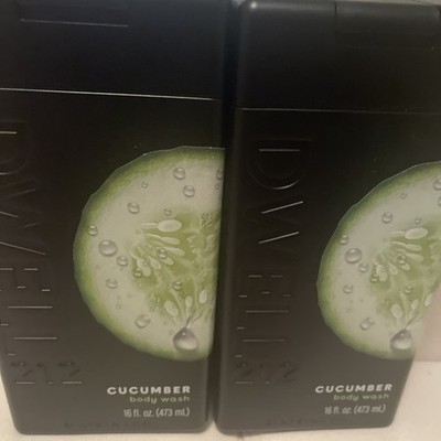 Dwell212 Cucumber Body Wash 16oz Set of 2 Aloe Vitamin E Sulfate Free